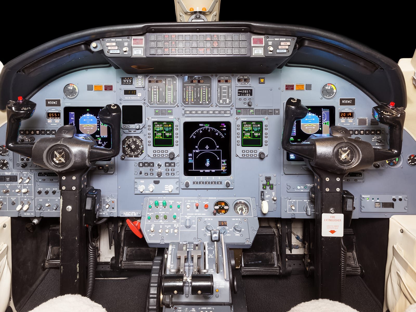 A Priority Jet Cessna Citation Cockpit